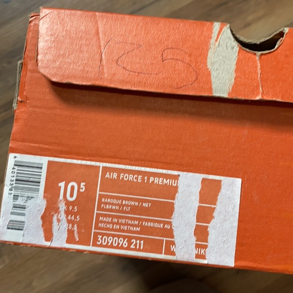 2004 Nike Air Force 1 Baroque Chocolate Brown - Picture 13 of 13